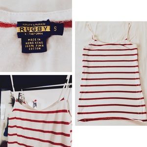 Stripped Ralph Lauren Rugby Tee